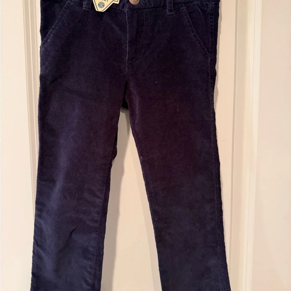 OshKosh B'gosh Girls Velvet Pants - Dark Blue - 3t - NWT